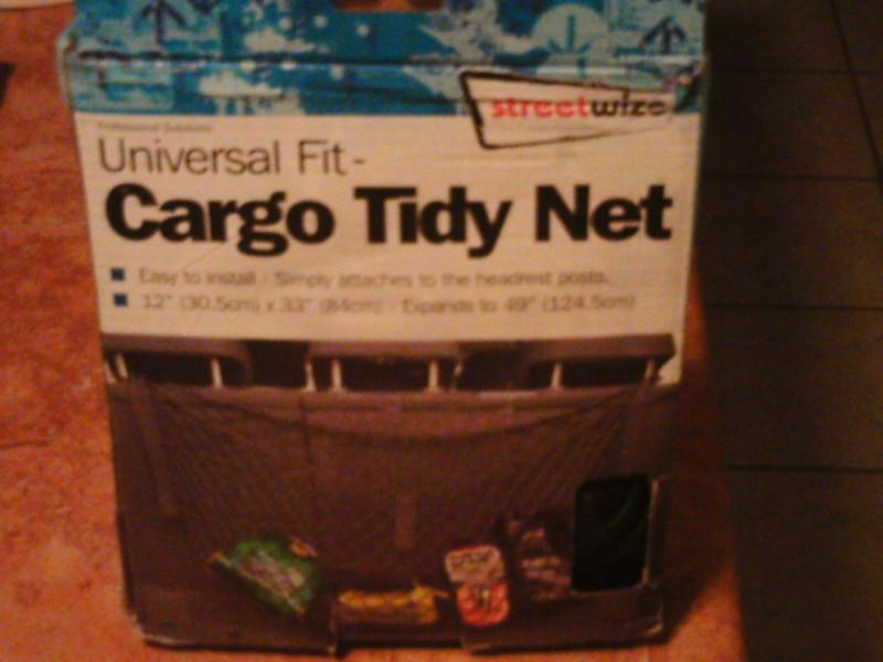 Street wize universal fit cargo tidy net 