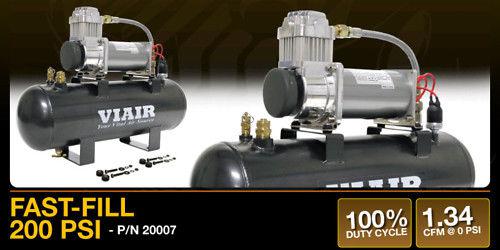 Viair 20007 200 psi air source kits with powerful 380 c compressor
