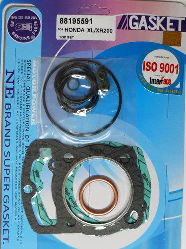 Kr motorcycle gasket set top end for honda xl 200 r md06 83-84 ... new