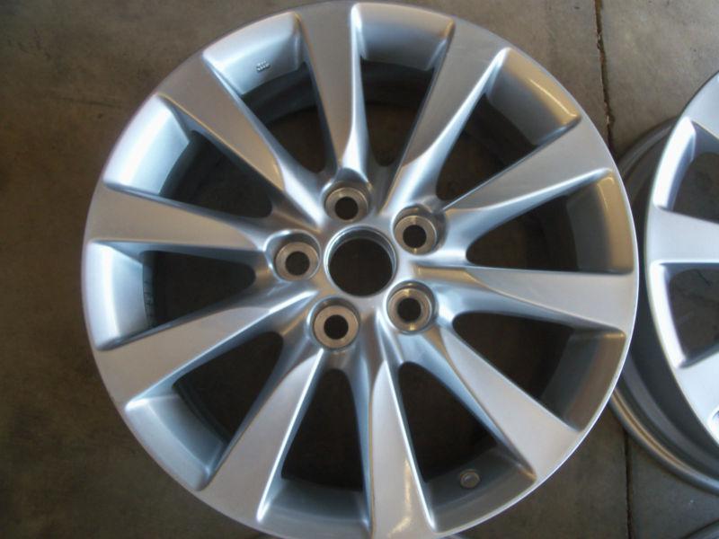 2010-2012 74221 oem lexus ls460 18" set of alloy wheels 42611-50620