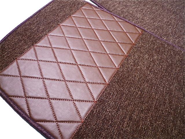 Full carpet set d. brown loop for mercedes w114 250 280 c ce coupe 1969-1976