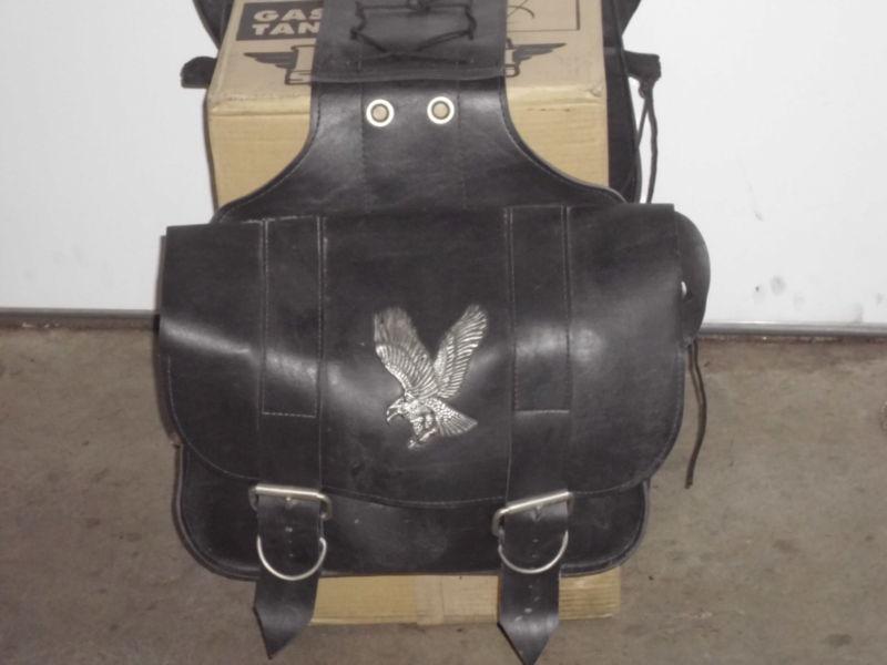 Willie & max leather saddlebags
