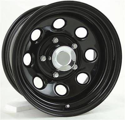 Pro comp 98-7868 series 98 17x8 steel wheel gloss black 6x4.5