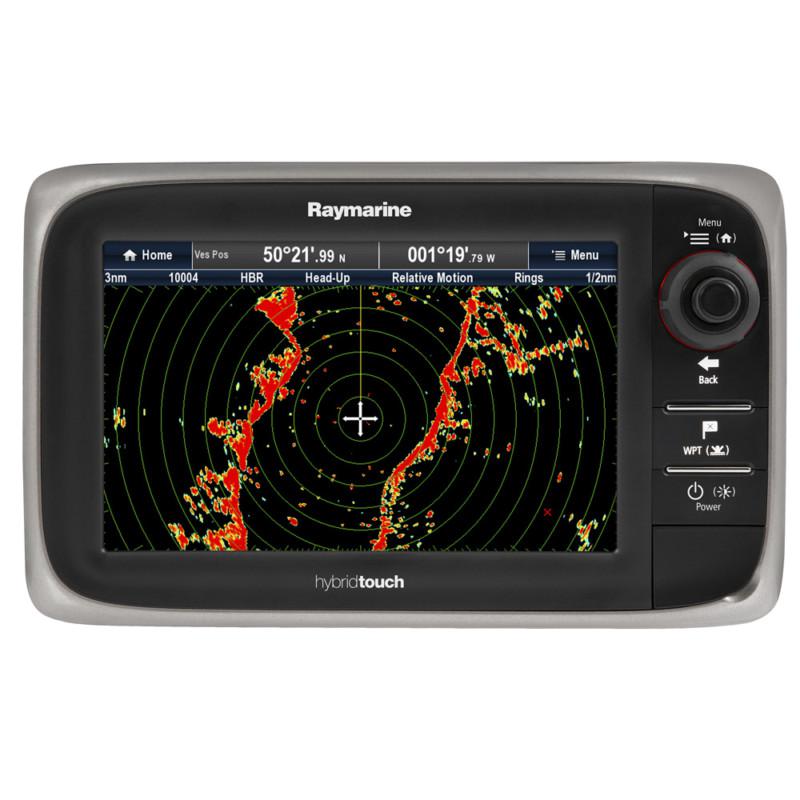 Raymarine e7d 7" multifunction display w/sonar, internal gps - no charts preload
