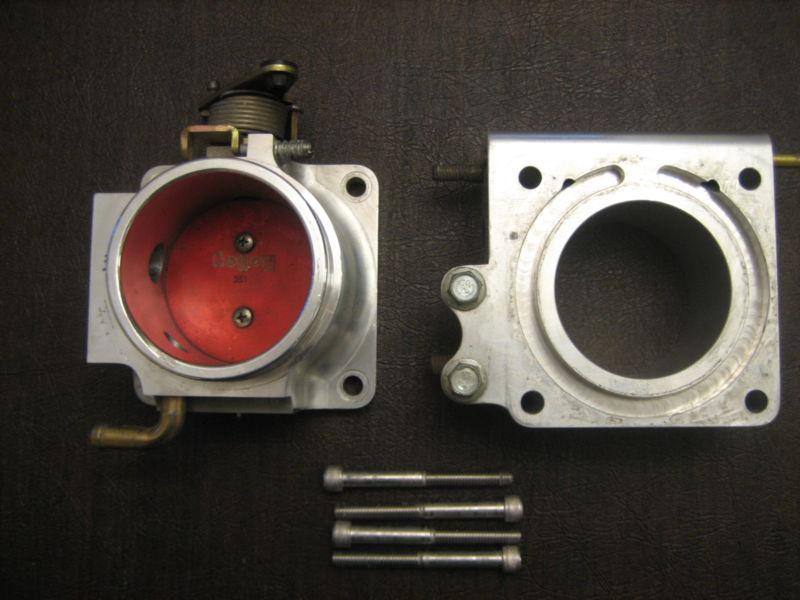 Holley 70mm throttle body and egr spacer 5.0 mustang