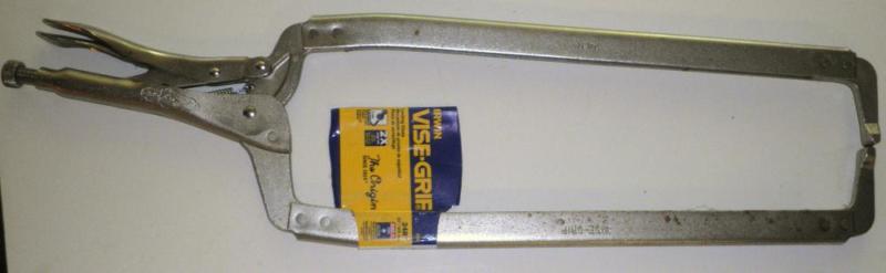 Irwin vise-grip 24r 24" 60.9cm locking clamp c-clamp with regular tips 275