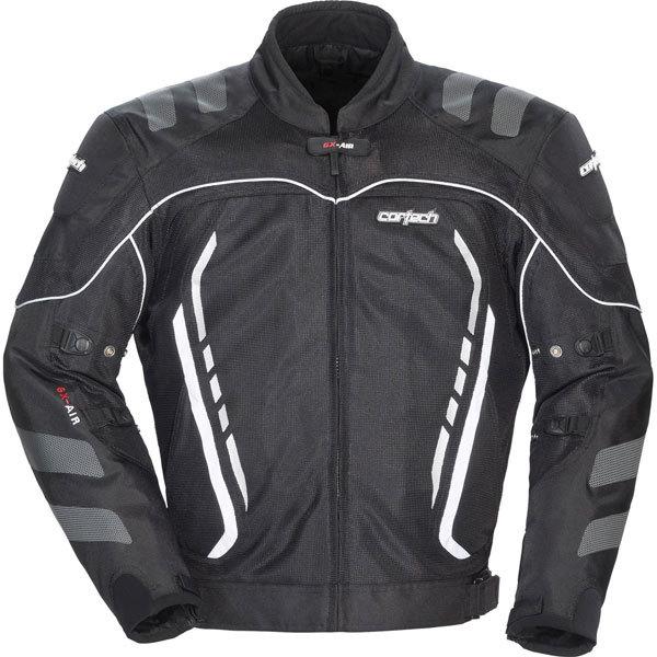 Black m cortech gx sport air 3 vented textile jacket