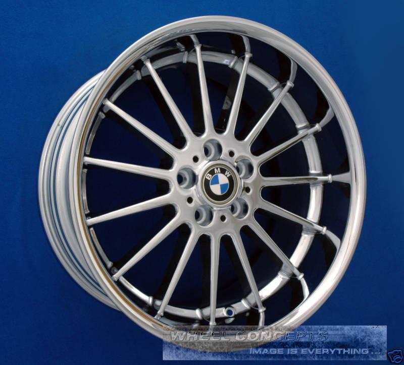 Bmw 745i 750i 760i 20 inch chrome wheels exchange # 32