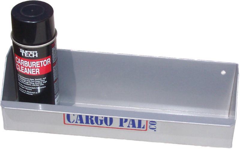 Cargopal cp200aw white powdercoat aerosol holder rack for race trailers, shops