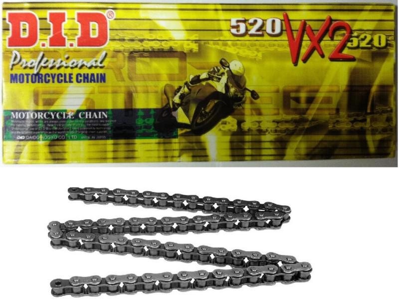 122730 d.i.d. did pro vx2 motorcycle x ring natural chain 520 114 links
