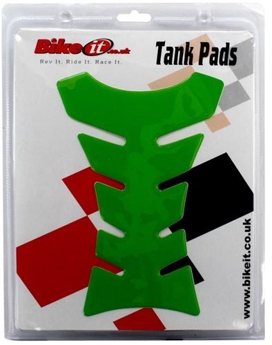 Universal tank pad green spine