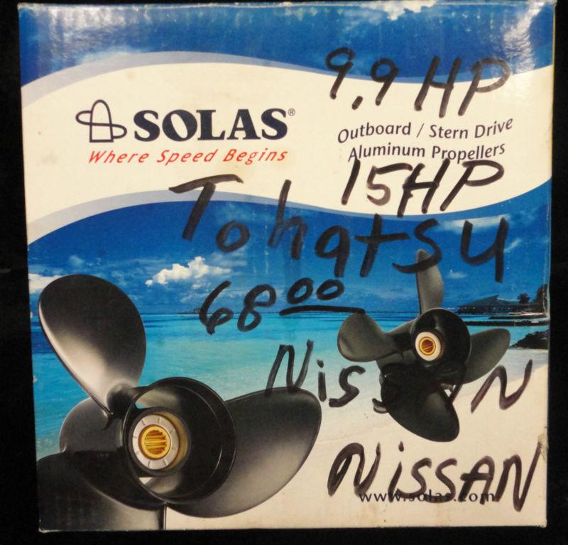 Solas outboard/stern drive aluminum propellers