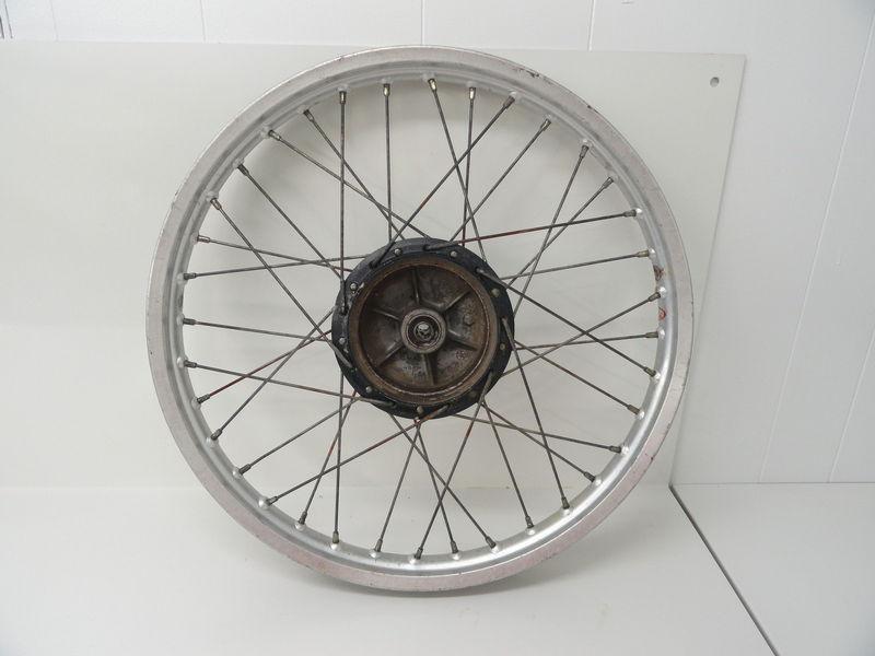 77 yamaha tt 500 used front wheel rim spokes hub