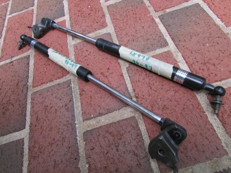 #7212c lexus lx470 96 97  oem hood lift support shocks arm props left and right