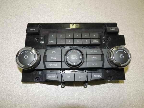 2010 11 12 ford fusion cd player control panel oem lkq