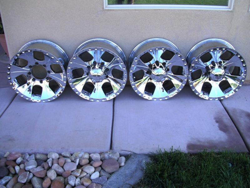 Set of 4 ion (style 165) alloy wheels/rims for dodge ram