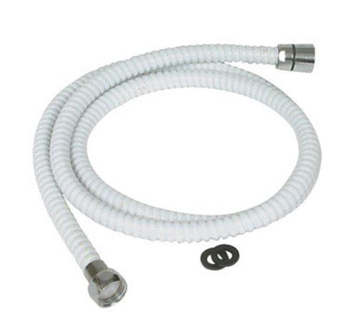 New! camco rv marine shower flex hose 60" white  43717