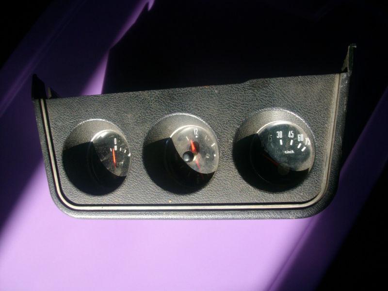 Auto gauge set 1965-75 pontiac chevrolet buick ford chrystler