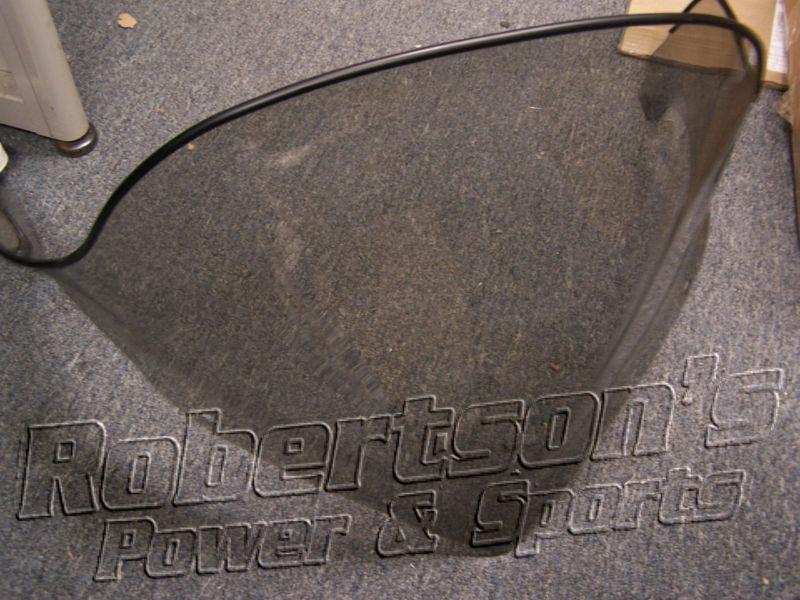 Used polaris windshield 5436141 2006 600 700 ho fusion scratches used snwomobile