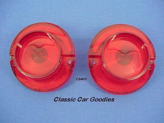 1964 chevy tail light lenses. (2) brand new pair!