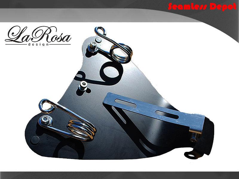 Larosa harley sportster softail bobber solo seat mount kit + 2" scissor springs