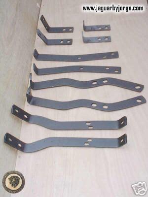 Jaguar xk-140 xk140 xk-150 xk150 f& r bumper brackets