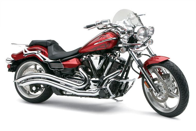 Cobra swept exhaust chrome for 2008-2013 yamaha raider