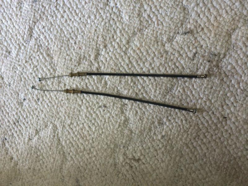 Good condition, throttle cables 2 / 63610-92d01, cable wire