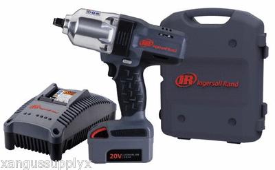 Ingersoll rand  ir w7150k-1 20v 1/2" iqv20 impact wrench charger one battery kit