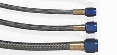 Nos stainless steel braided hose 15280nos