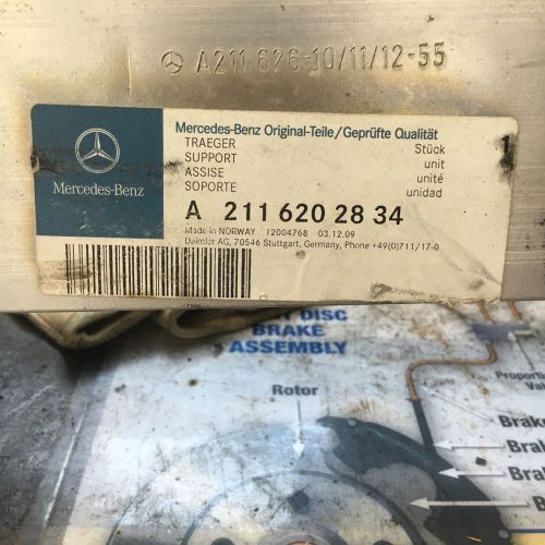Mercedes e class w211 front crash panel bumper support part no a2116202834