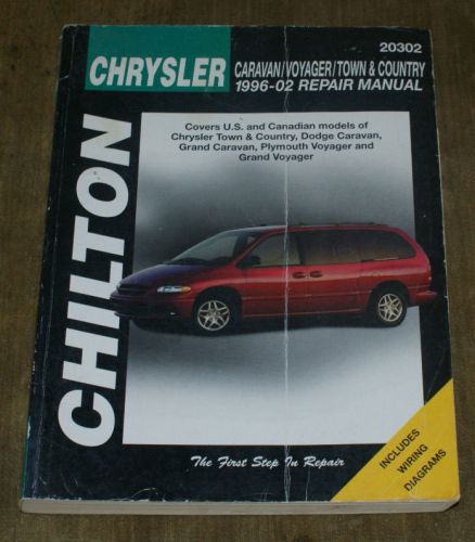 Chilton chrysler caravan/voyager 1996-02 repair manual
