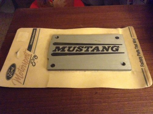 1994-1995 ford mustang intake manifold plate / plaque