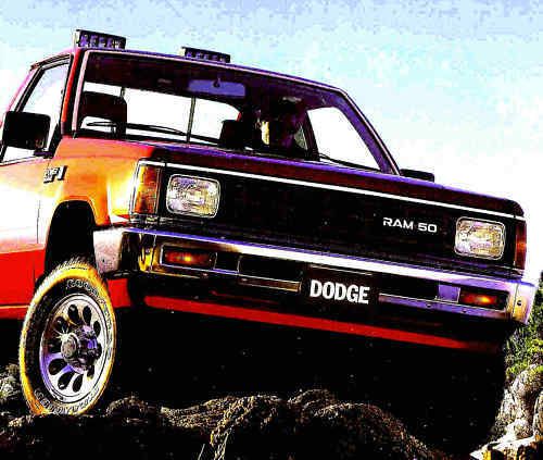 1990 dodge ram 50 pickup brochure-extended power ram