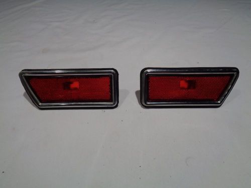 1970-72 buick skylark , rt. and lf. rear side marker lights