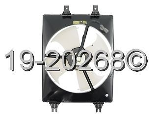Brand new radiator or condenser cooling fan assembly fits honda odyssey