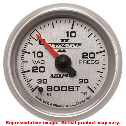 Auto meter 4903 ultra-lite ii series brushed aluminum 2-1/16&#034; (52.4mm) range: 3