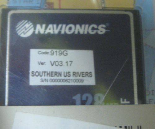 Navionics chart card southern us rivers 919g ver.v03.17