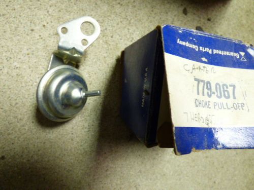 Carburetor choke pull off-choke carter thermoquad 779-067
