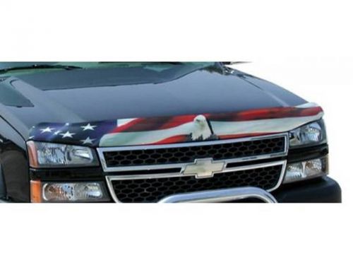 Stampede american flag with bald eagle bug shield for 07-10 gmc 2500/3500