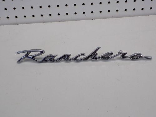 1959 ford ranchero oem b9ab-6625622a emblem nice