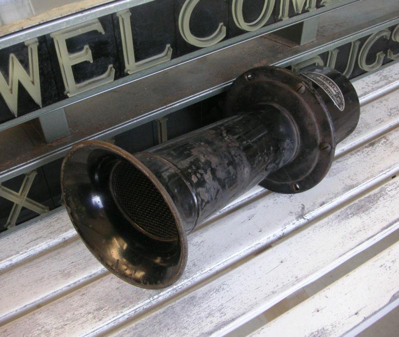 Antique klaxon 21 6 volt remy electric clean non-working ahoogah horn