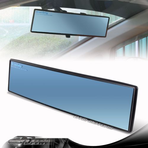 Broadway 300mm convex blue tinted anti glare interior clip on rear view mirror
