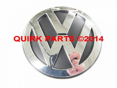 2006-2010 vw volkswagen beetle front hood emblem decal chrome genuine oem new