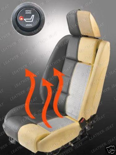 Carbon fiber 1 seat heated pads heater kit (led switch)