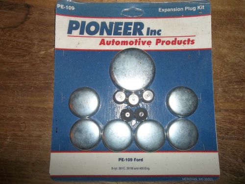 Ford pe-109 pioneer  expansion plug kit   351c 351m  400