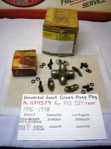 1946 1947 1948 plymouth dodge rear universal joint cross assembly kit pn 1134579