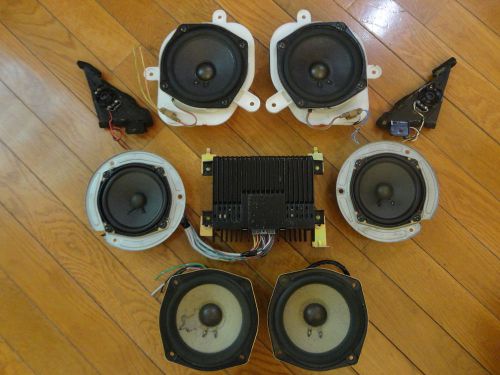 Bose 9-piece car sound system *powered* speakers acura nissan mazda infiniti gm
