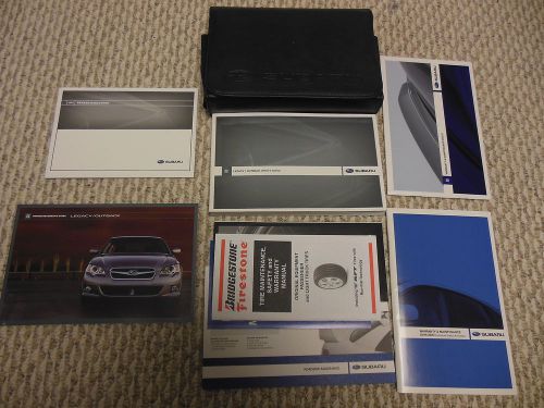 2008 subaru legacy outback owners manual owner&#039;s complete