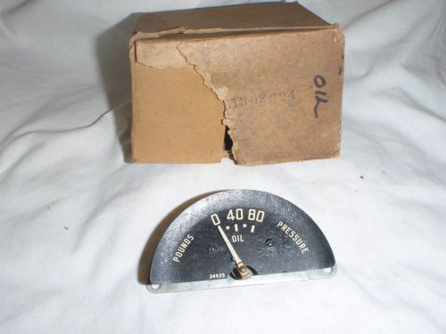 Nos oil pressure gauge 1949 plymouth mopar 1302624